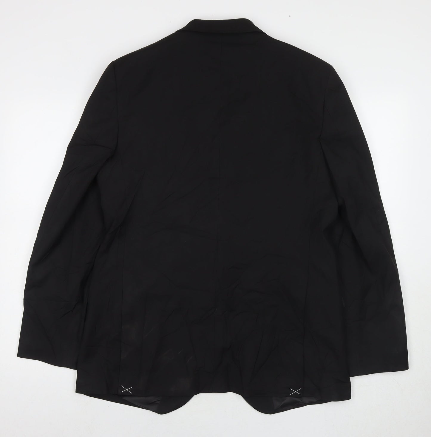 Mens UK Size 42 Marks and Spencer Regular Black Suit Jacket