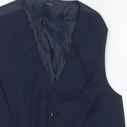 Mens UK Size 42 Marks and Spencer Regular Blue Suit Jacket