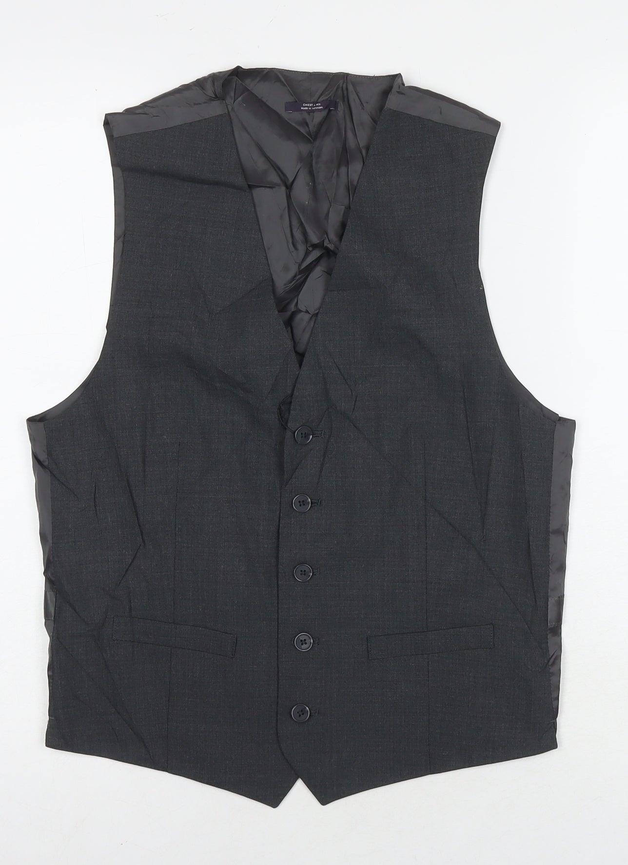 Mens UK Size S Marks and Spencer Regular Grey Suit Jacket