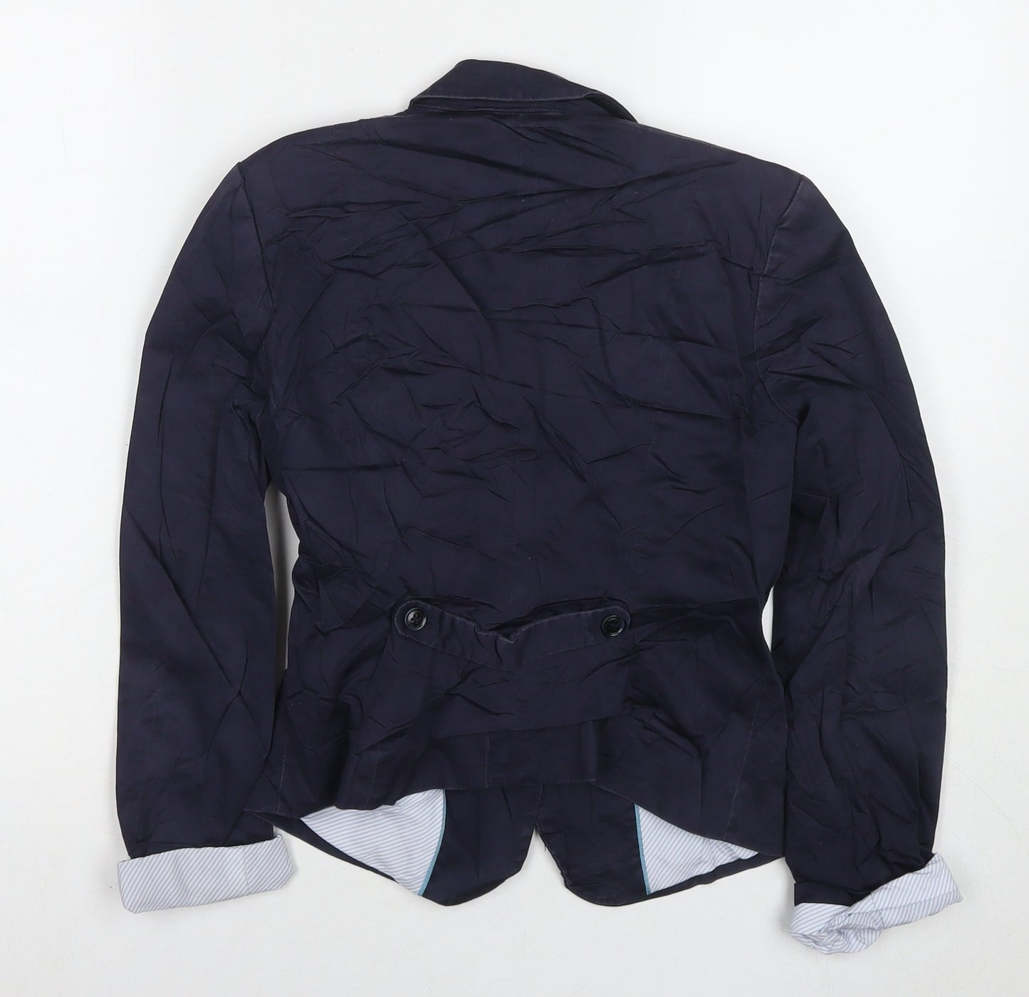 Womens UK Size 8 H&M Blue Jacket