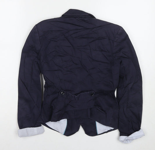 Womens UK Size 8 H&M Blue Jacket