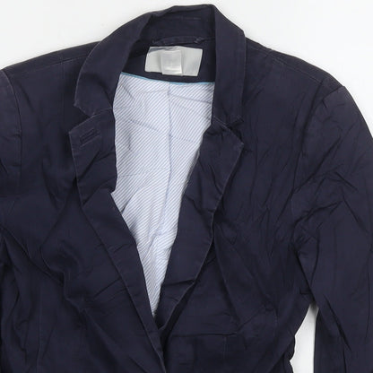 Womens UK Size 8 H&M Blue Jacket