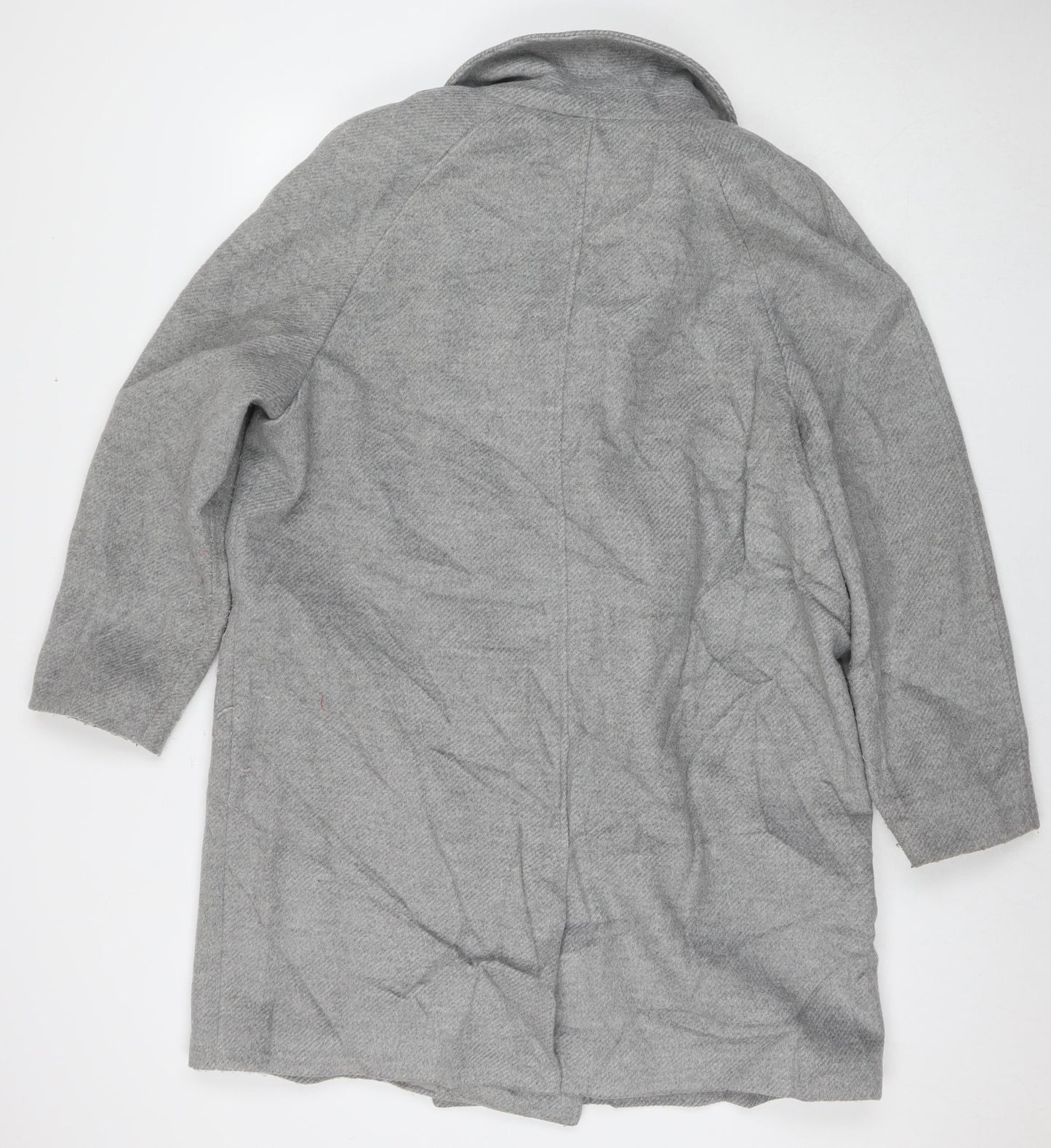Womens UK Size 18 Marks and Spencer Grey Overcoat