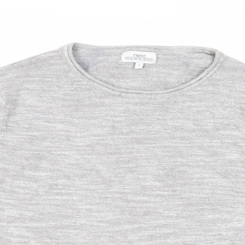 Womens UK Size S NEXT Grey Pullover Jumper