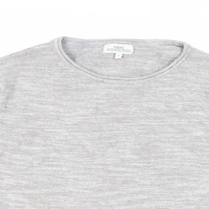 Womens UK Size S NEXT Grey Pullover Jumper