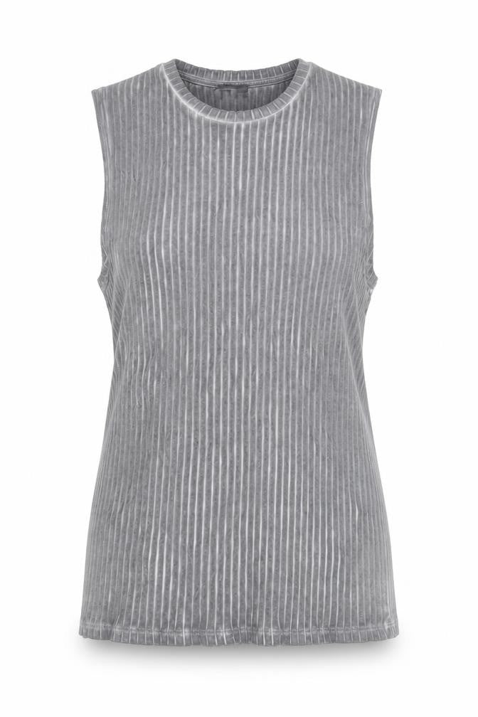 Womens UK Size M ASOS Grey Basic Tank