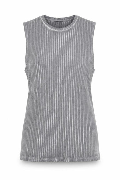 Womens UK Size M ASOS Grey Basic Tank