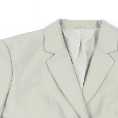 Womens UK Size 14 St Michael Green Jacket