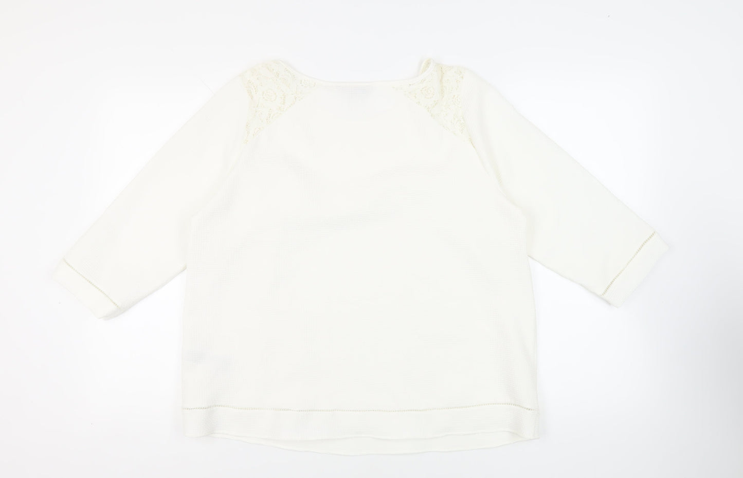 Womens UK Size 18 Marks and Spencer White Basic Blouse