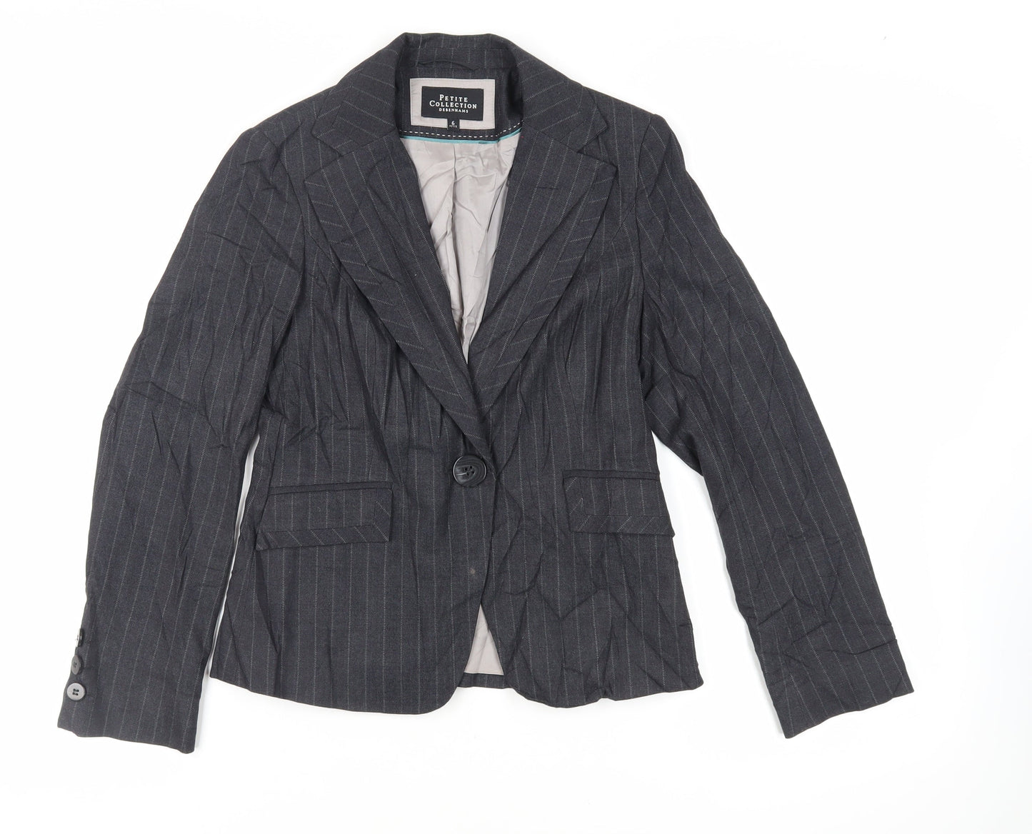 Womens UK Size 6 Debenhams Black Jacket