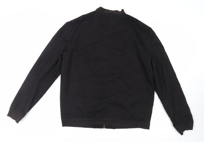 Mens UK Size L NEXT Black Bomber Jacket