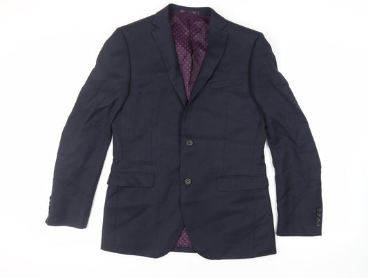 Mens UK Size 40 NEXT Regular Blue Suit Jacket