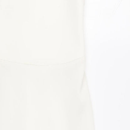 ASOS Womens White Polyester Sheath Size 8 Sweetheart Pullover
