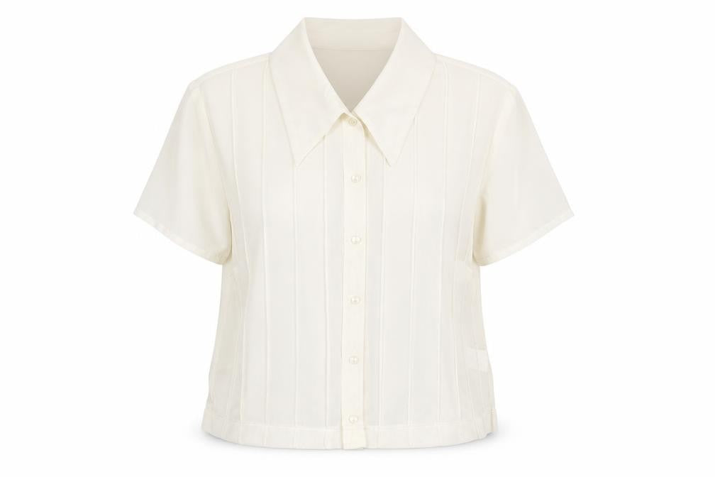Womens UK Size 12 Wallis Ivory Basic Blouse