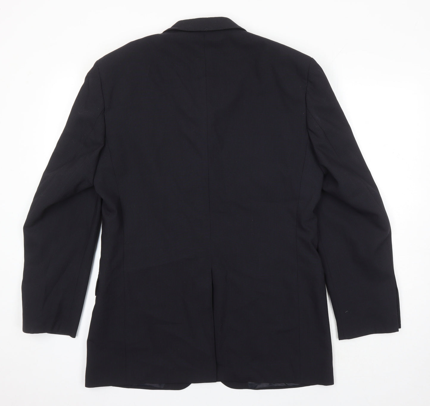Mens UK Size 38 BHS Regular Black Suit Jacket