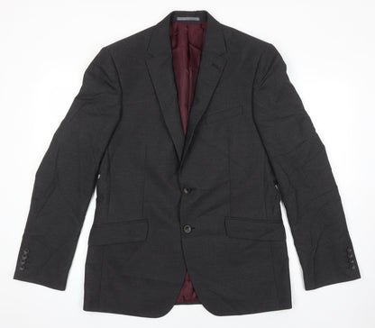Mens UK Size 40 M&S Big & Tall Grey Suit Jacket