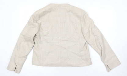 Womens UK Size 10 BM Collection Beige Jacket