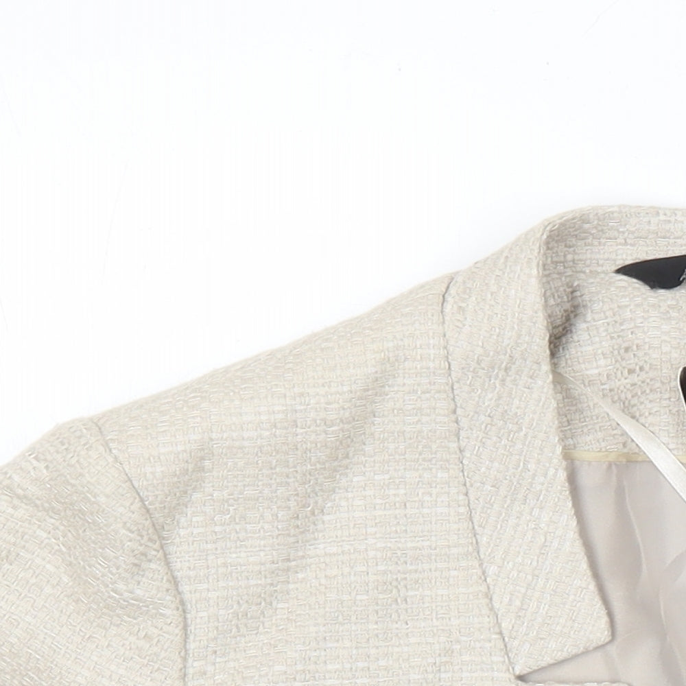 Womens UK Size 10 BM Collection Beige Jacket