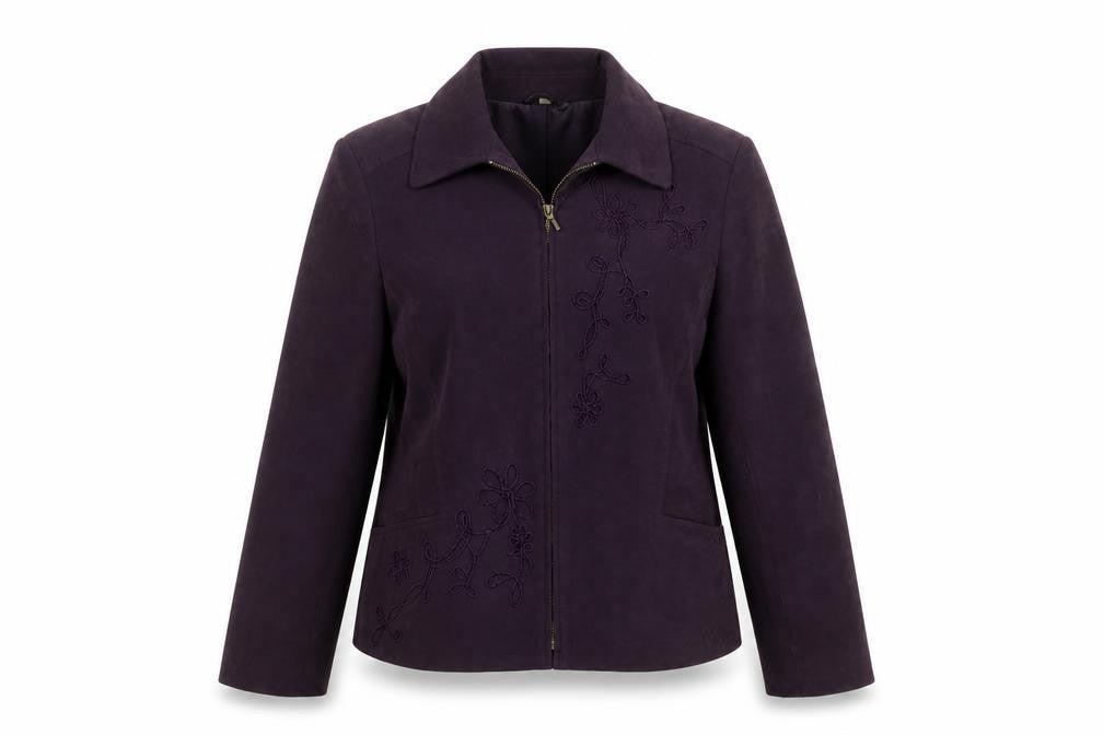 Womens UK Size 14 EWM Purple Jacket