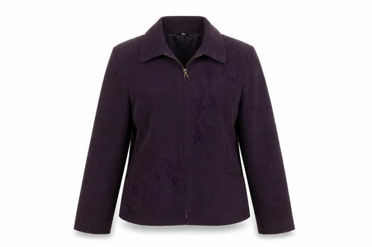 Womens UK Size 14 EWM Purple Jacket