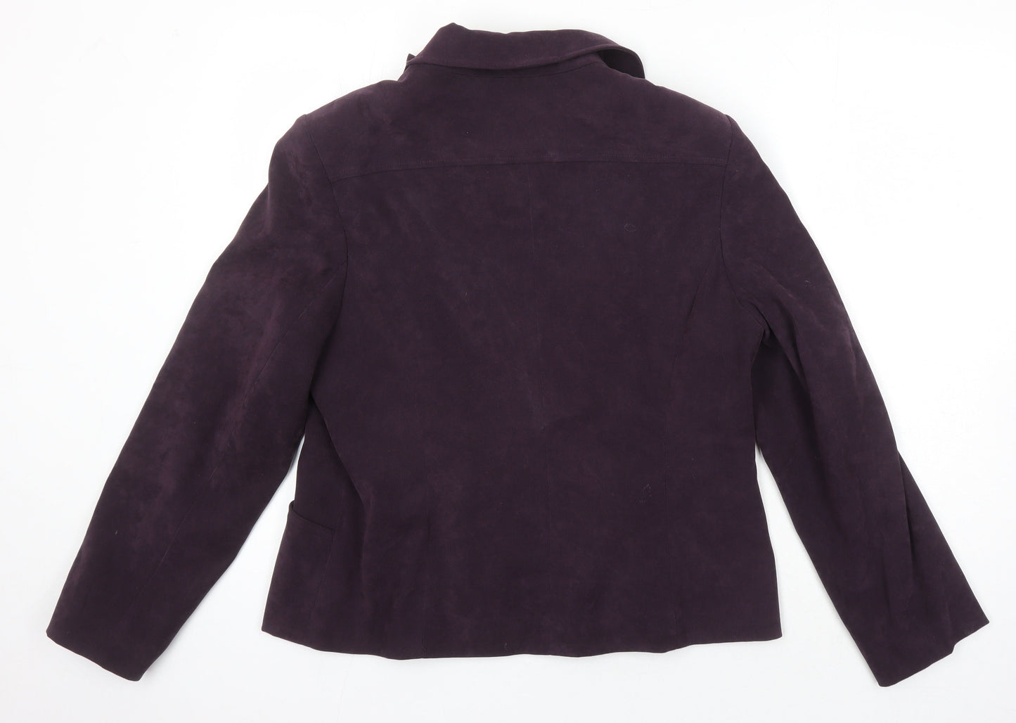 Womens UK Size 14 EWM Purple Jacket