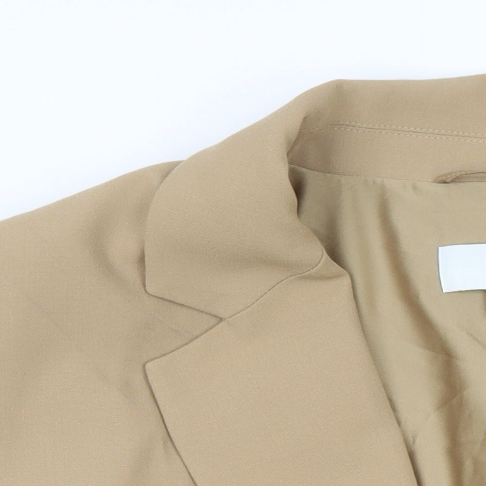 Womens UK Size 24 M&S Beige Jacket