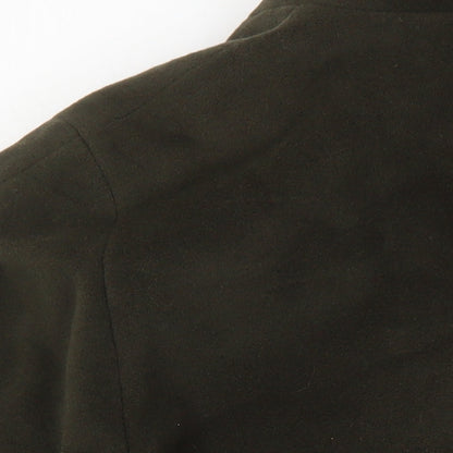 Minuet Womens Green Overcoat Coat Size 16