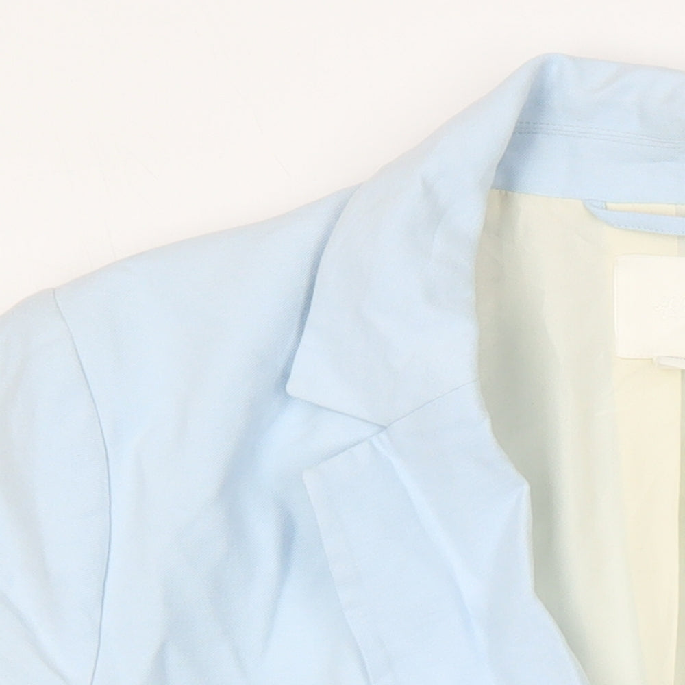 Womens UK Size 10 H&M Blue Jacket