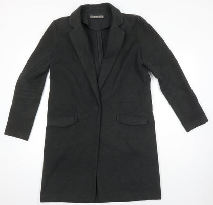 Gina Tricot Womens Grey Overcoat Coat Size 12