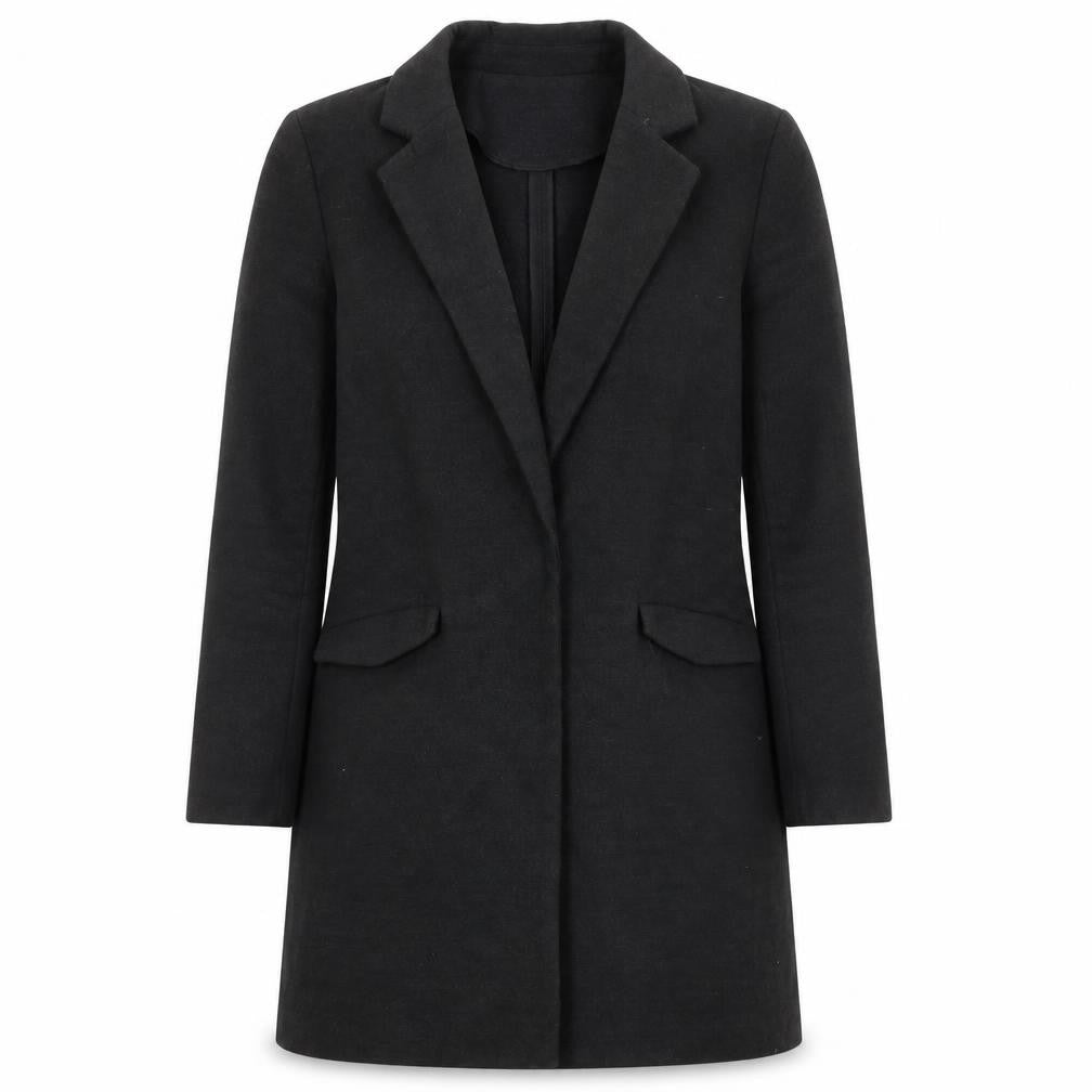 Womens UK Size 12 Gina Tricot Grey Overcoat