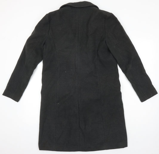 Gina Tricot Womens Grey Overcoat Coat Size 12