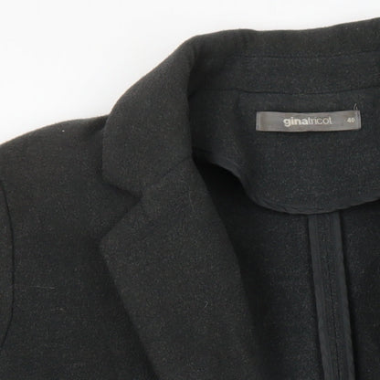 Gina Tricot Womens Grey Overcoat Coat Size 12