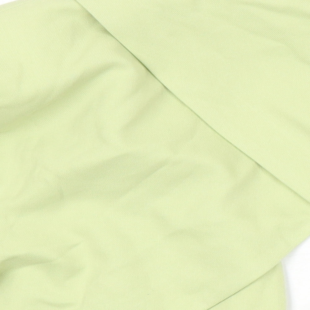 Womens UK Size L Bershka Green Jacket Blazer