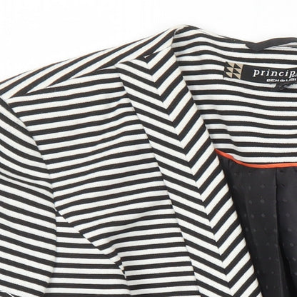 Principles Womens Multicoloured Polka Dot Jacket Blazer Size 10