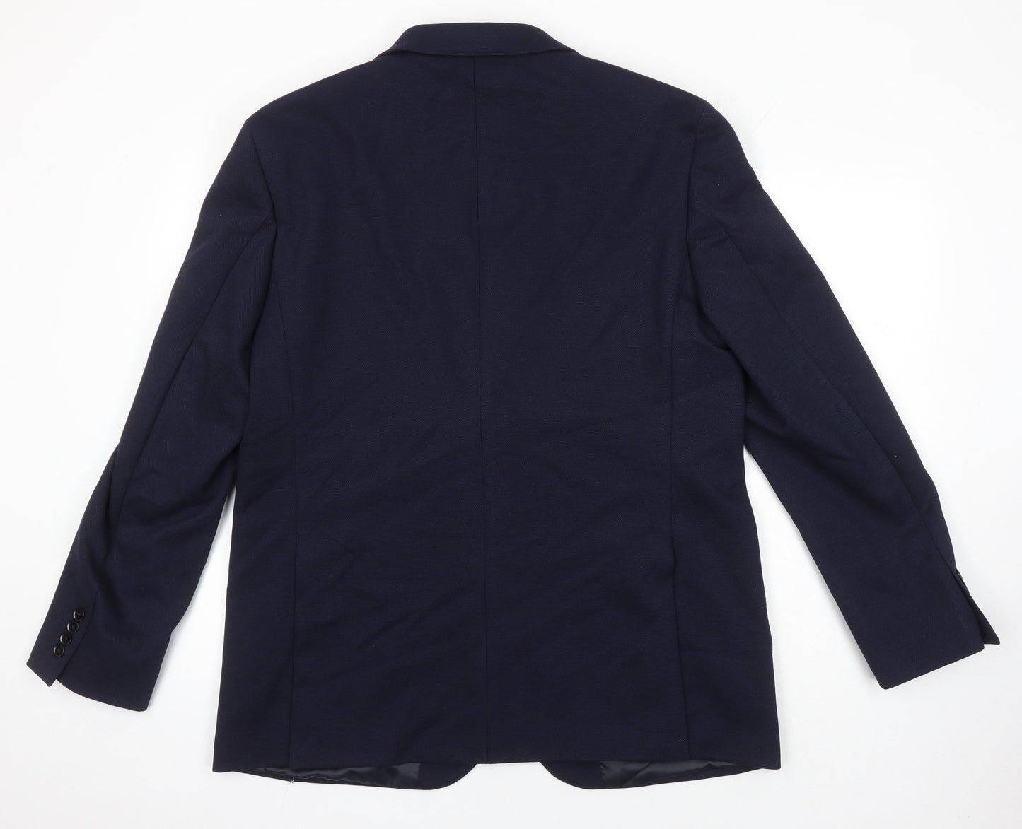 Mens UK Size 44 M&S Regular Blue Suit Jacket