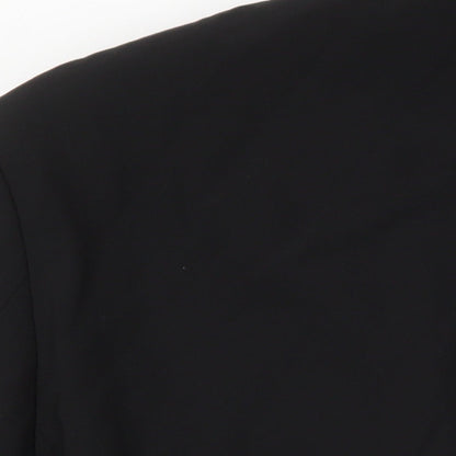 Mens UK Size 44 Marks and Spencer Regular Black Suit Jacket