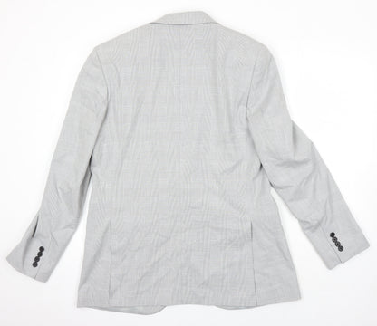 Mens UK Size 42 M&S Big & Tall Grey Suit Jacket