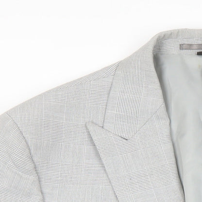 Mens UK Size 42 M&S Big & Tall Grey Suit Jacket