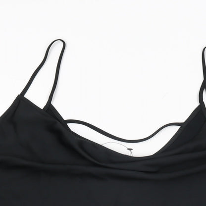 Womens UK Size 24 Marks and Spencer Black Camisole T-Shirt