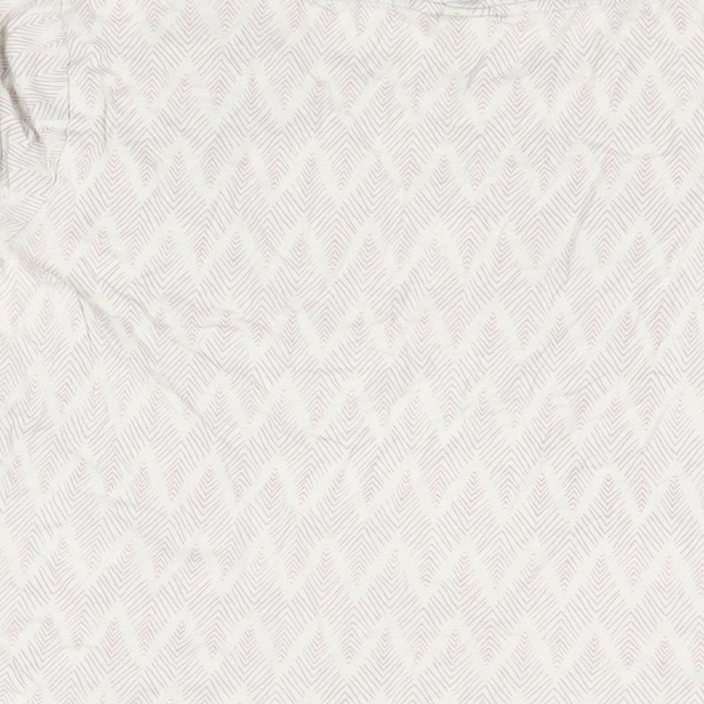 Womens UK Size XS H&M White Basic T-Shirt