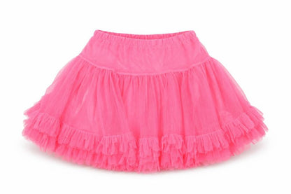 Nula Bug Girls Pink Polyester Skater Skirt Size 6 Years Regular Pull On