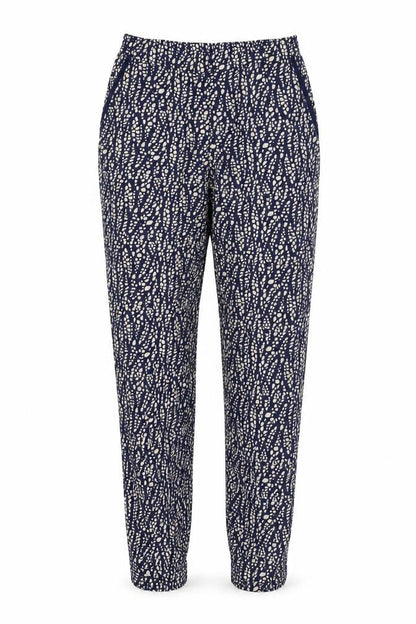 Womens UK Size 8 Pure Regular Fit  Blue Trousers