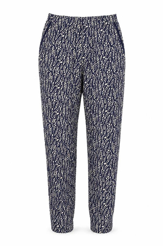 Womens UK Size 8 Pure Regular Fit  Blue Trousers