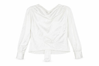 Womens UK Size M Zara White Basic Blouse