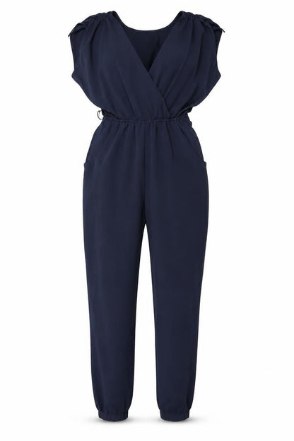 Womens UK Size 6 H&M One-Piece Blue Jumpsuit