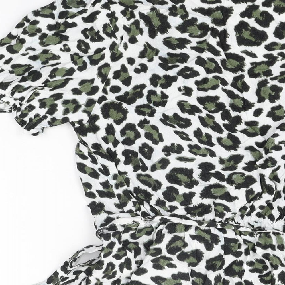 Womens UK Size 10 Marks and Spencer White Basic Blouse