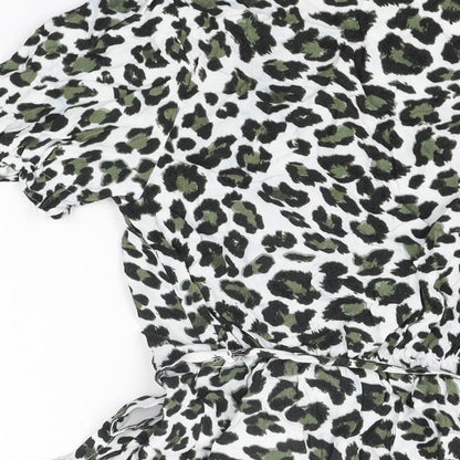Womens UK Size 10 Marks and Spencer White Basic Blouse