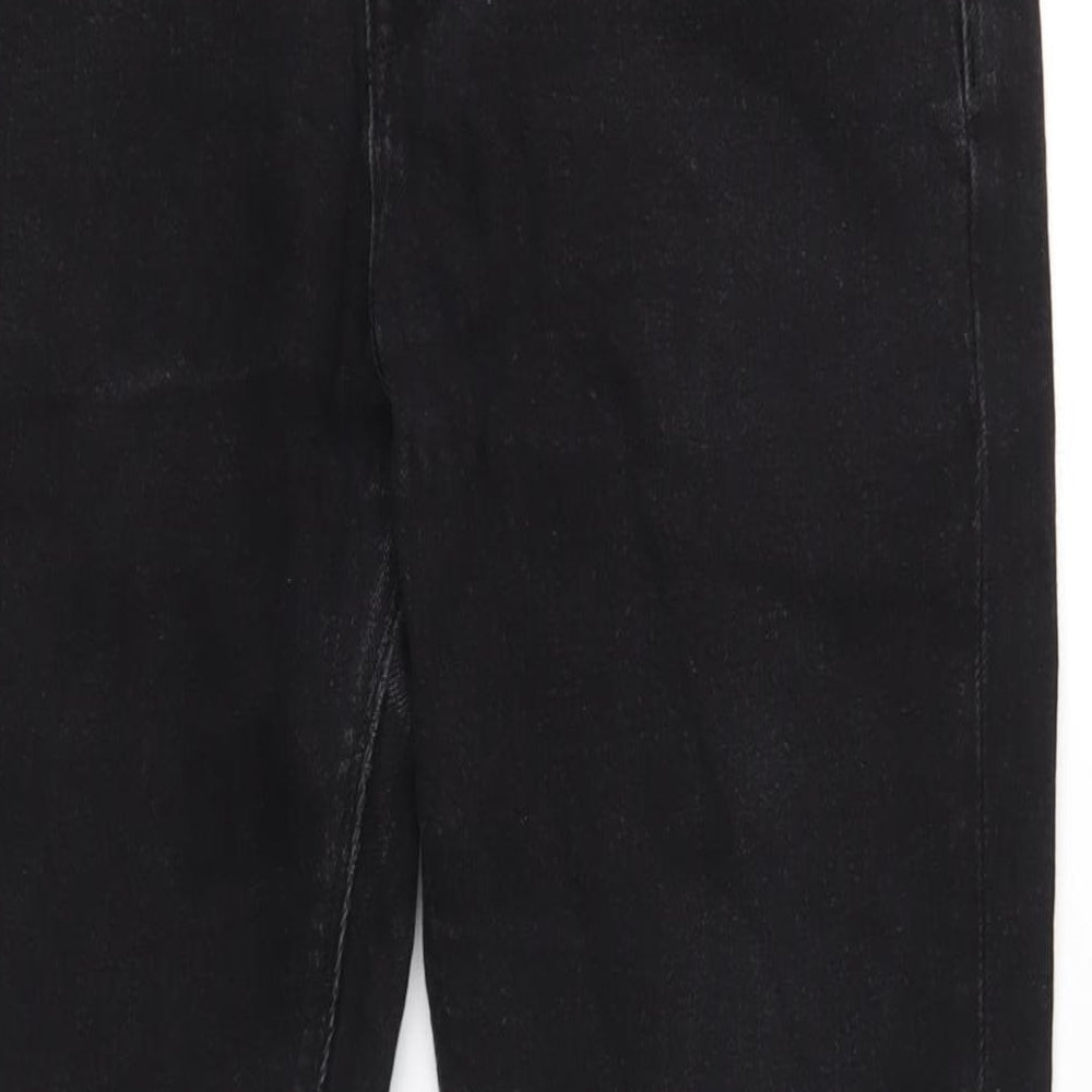 ASOS Mens Black Cotton Skinny Jeans Size 34 in L32 in Regular Zip