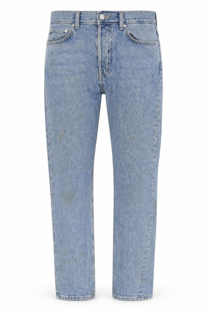 Mens UK Size 30 in Weekday Regular Fit Straight Blue Jeans