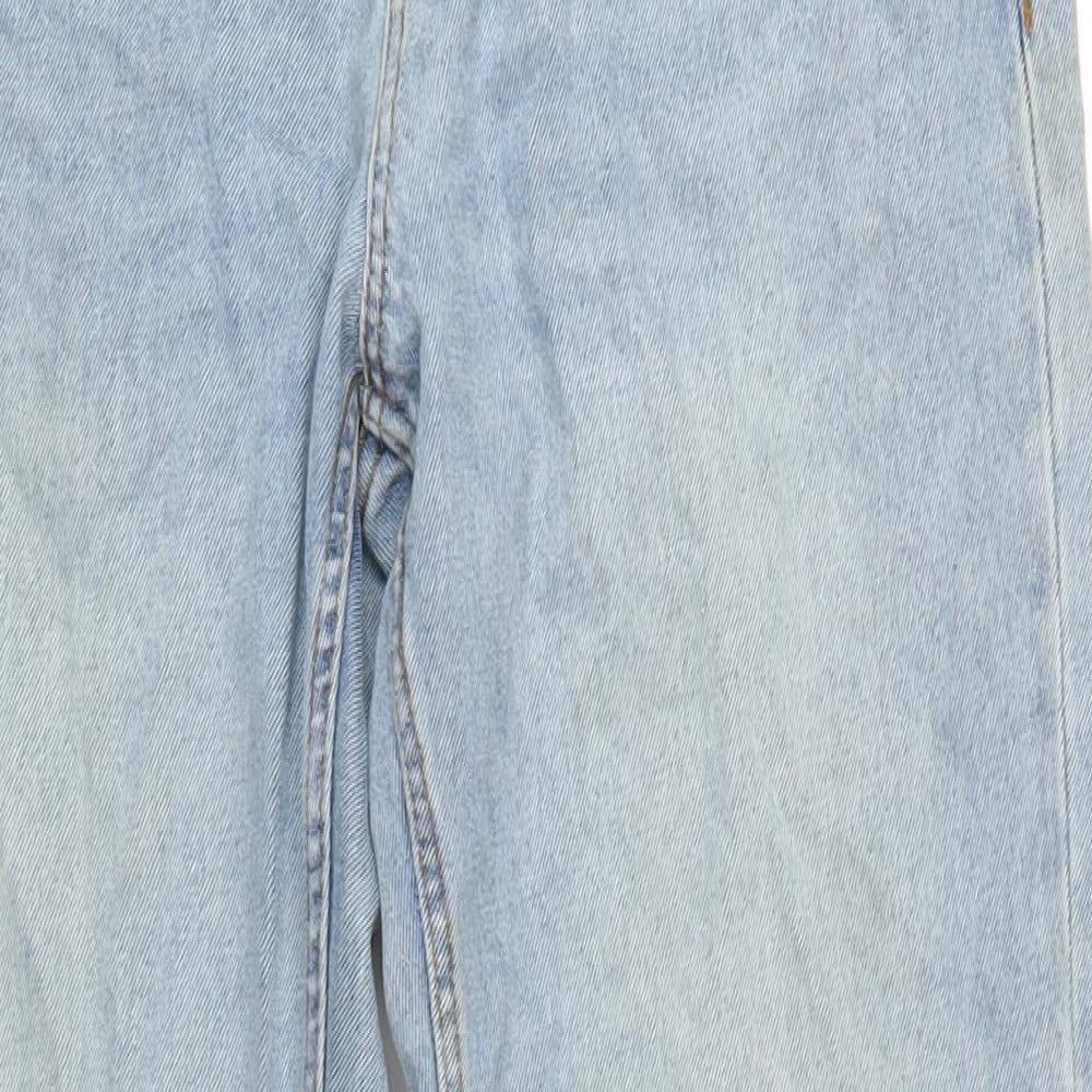 Maine Mens Blue Cotton Straight Jeans Size 36 in L33 in Regular Zip